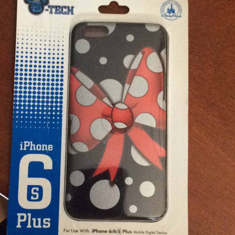 Minnie Mouse bow iPhone 6s Plus case